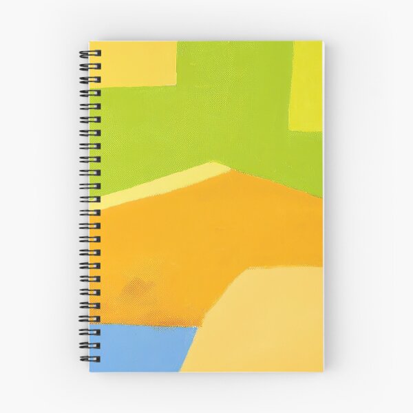 Item preview, Original Paintings by Etel Adnan, Etel Adnan Color Landscape Art designed and sold by OilArtLittle.