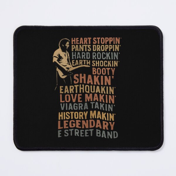 Item preview, Heart Stoppin Pants Droppin Hard Rockin Bruce Springsteen E Street Band Concert Tour Rock Band Tee Classic Rock N Roll 80S designed and sold by WingedGiraffes.