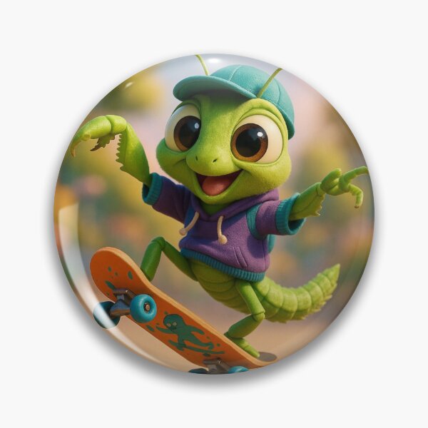Item preview, Skater Praying Mantis designed and sold by Sillytoe.
