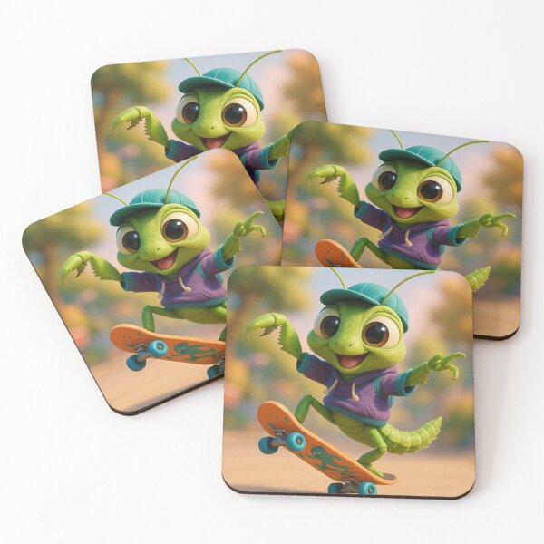Item preview, Skater Praying Mantis designed and sold by Sillytoe.