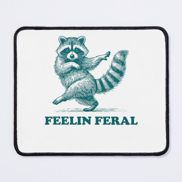 Item preview, Feeling Feral Racoon designed and sold by krystalRomanart.