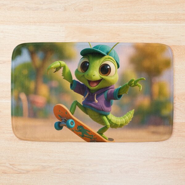 Item preview, Skater Praying Mantis designed and sold by Sillytoe.