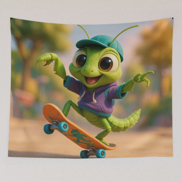 Item preview, Skater Praying Mantis designed and sold by Sillytoe.