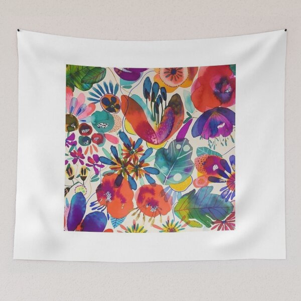 Item preview, Dreamy Seagram's Vodka bWatercolor Florals designed and sold by Giuliaclimb.