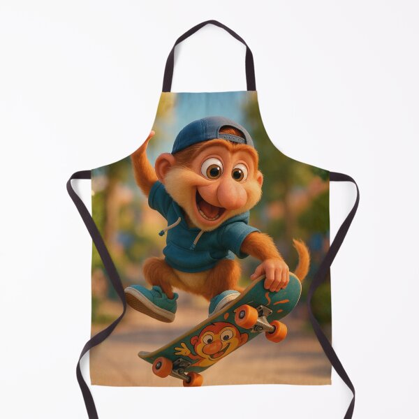 Item preview, Skater Proboscis Monkey designed and sold by Sillytoe.