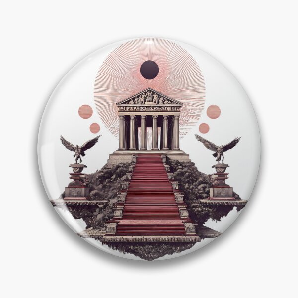 Item preview, Roman Whimsical Illustrations Blending Nature Humanity Imagination Design designed and sold by ART ATTACK ZONE.