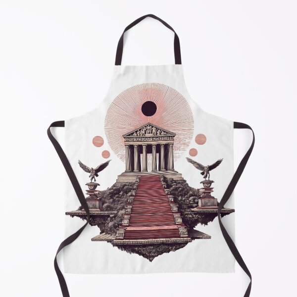 Item preview, Roman Whimsical Illustrations Blending Nature Humanity Imagination Design designed and sold by ART ATTACK ZONE.