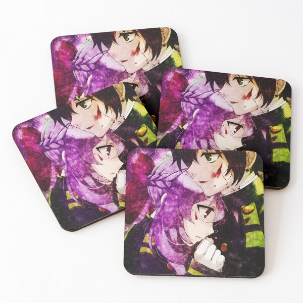 Item preview, Hyakuya Yuuichirou Seraph Of The End Protective Duo Scene designed and sold by mildaclairmo.