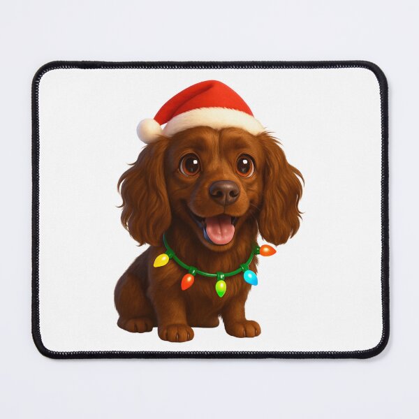 Item preview, Christmas Field Spaniel designed and sold by Sillytoe.