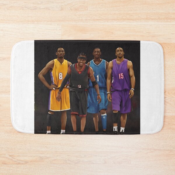 Item preview, 	2000s Basketball legends Hall of fame Vince Carter Kobe bryant allen Iverson tracy McGrady Lebron James Luka Doncic Michael Jordan Durant designed and sold by purplehaze8915.