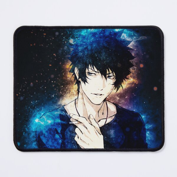 Item preview, Shinya Kogami Psycho Pass Blue Noir Intense Portrait designed and sold by mildaclairmo.
