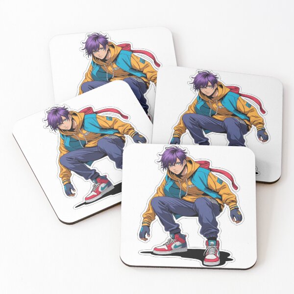 Item preview, Anime Streetwear Boy Urban Fashion Character designed and sold by ArtnarongDesign.