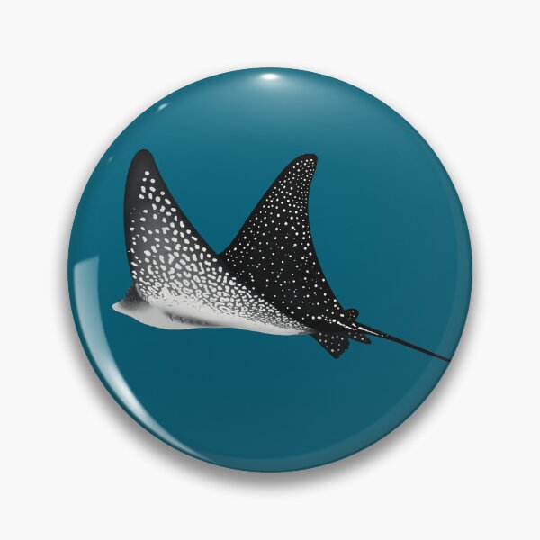 Item preview, Spotted Eagle Ray - Teal designed and sold by WestCoastWoods.