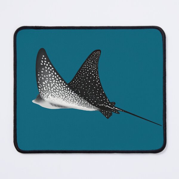 Item preview, Spotted Eagle Ray - Teal designed and sold by WestCoastWoods.