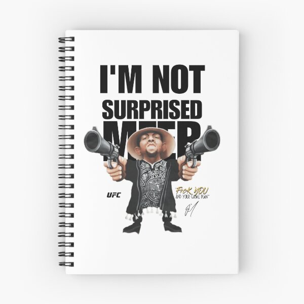 Item preview, Nate Diaz "I'm Not Surprised MFER" Signature designed and sold by JeyVel.