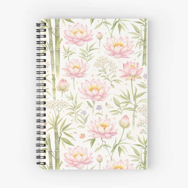 Item preview, Zen Garden: Bamboo and Blush Lotus designed and sold by Delfyn Studios.