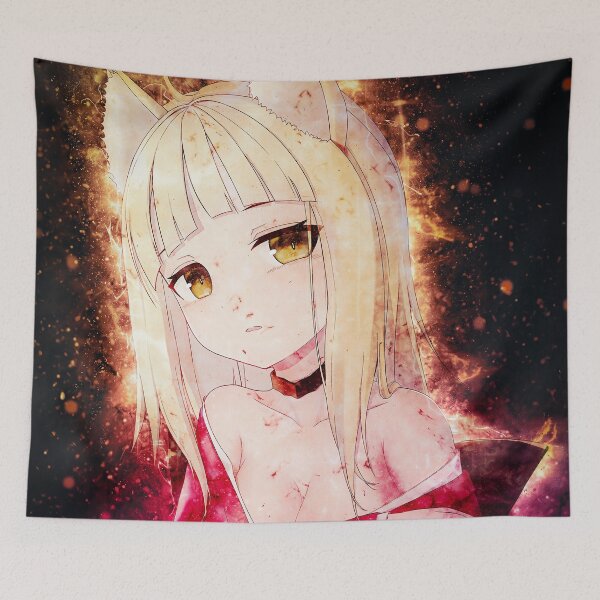 Item preview, Sanjouno Haruhime Danmachi Kitsune Magic Green Cosmic Charm designed and sold by mildaclairmo.