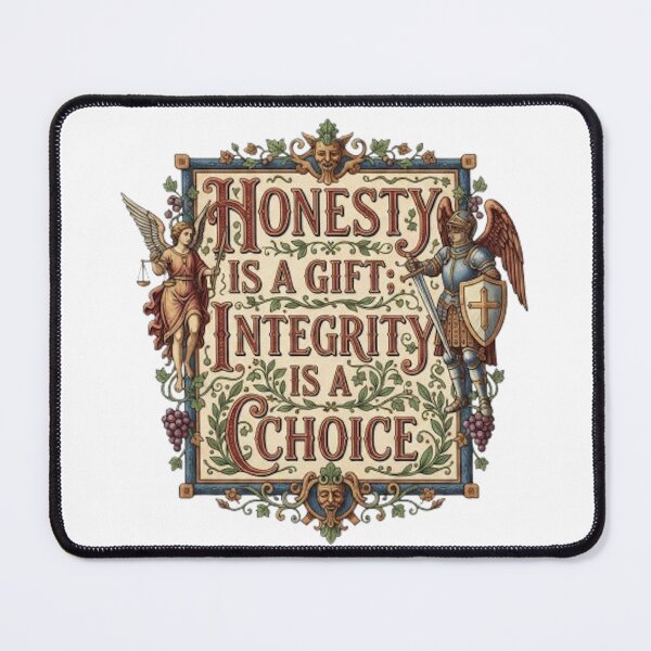Item preview, HONESTY IS A GIFT; INTEGRITY IS A CHOICE designed and sold by likbatonboot.