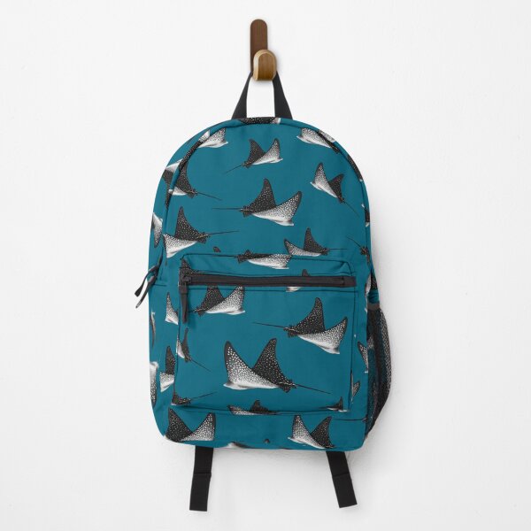 Item preview, Spotted Eagle Ray Pattern - Teal designed and sold by WestCoastWoods.