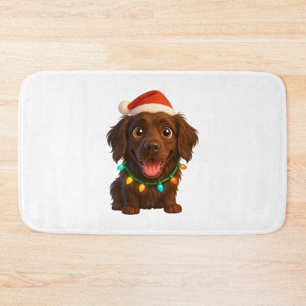 Item preview, Christmas German Longhaired Pointer designed and sold by Sillytoe.