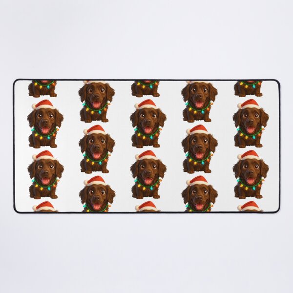 Item preview, Christmas German Longhaired Pointer designed and sold by Sillytoe.