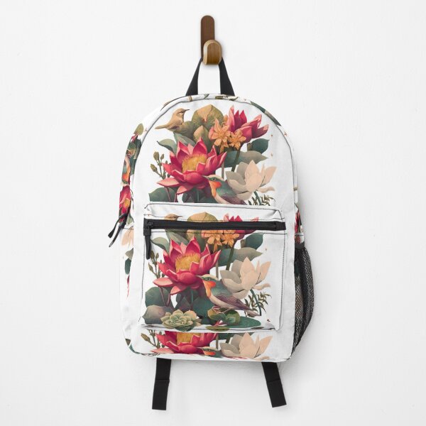 Item preview, Birds Flowers Illustrations Blending Nature Humanity Imagination Design designed and sold by ART ATTACK ZONE.