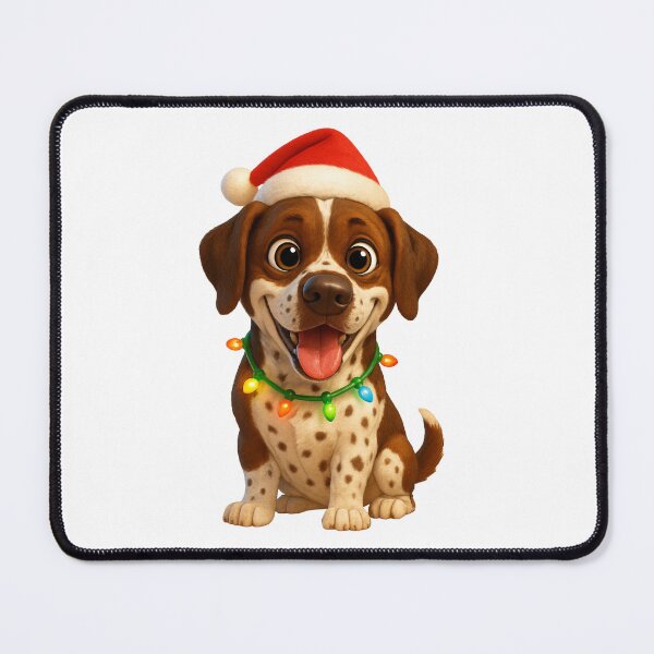 Item preview, Christmas German Shorthaired Pointer designed and sold by Sillytoe.