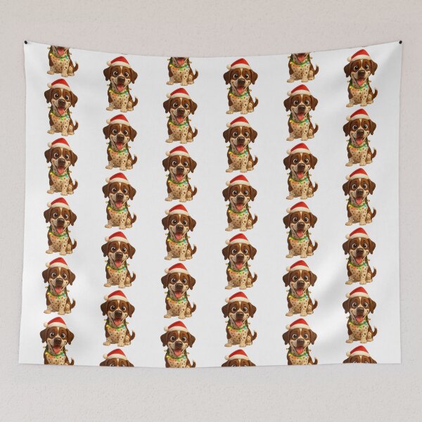 Item preview, Christmas German Shorthaired Pointer designed and sold by Sillytoe.