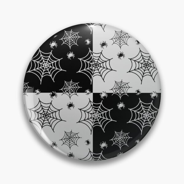 Item preview, Black and grey interchange web pattern designed and sold by serenebookworm.