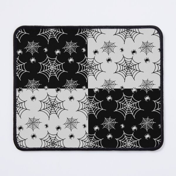 Item preview, Black and grey interchange web pattern designed and sold by serenebookworm.