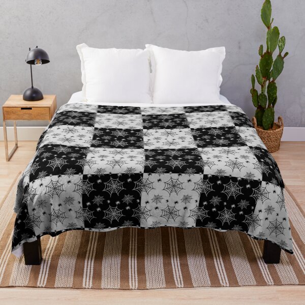 Item preview, Black and grey interchange web pattern designed and sold by serenebookworm.