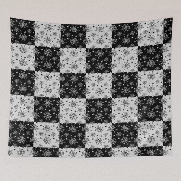 Item preview, Black and grey interchange web pattern designed and sold by serenebookworm.