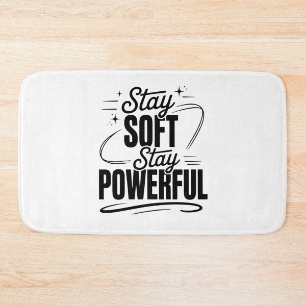 Item preview, Stay Soft Stay Powerful  – Pastel Aesthetic Streetwear Quote designed and sold by CrystalCove11.