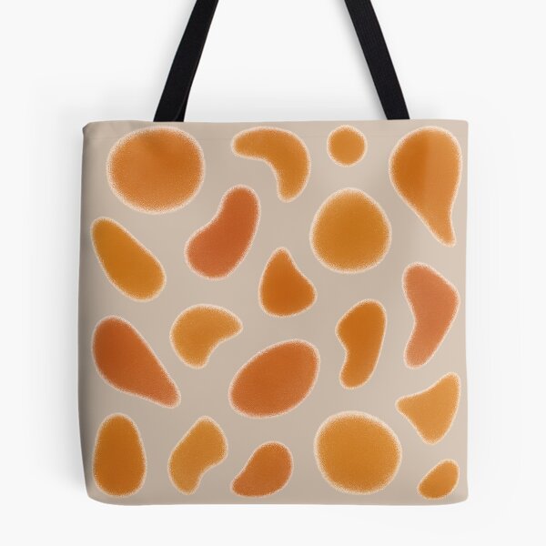 Aperçu de l'œuvre Formes organiques en terre cuite - Motif minimaliste et naturel créée et vendue par Urban-InkStudio.