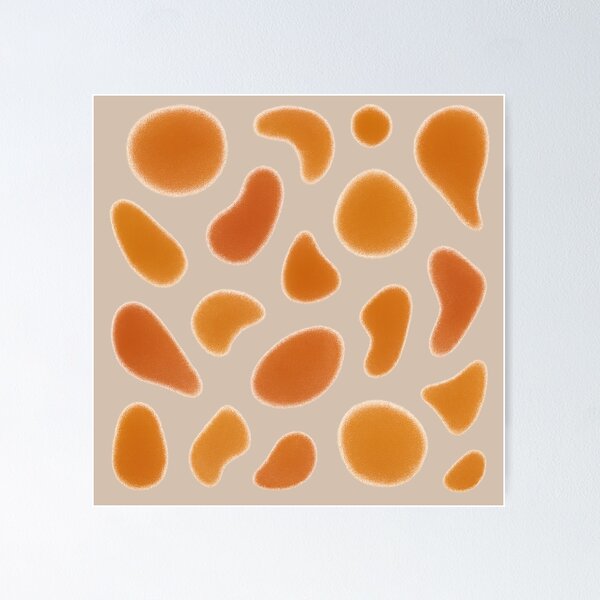 Item preview, Organic Terracotta Shapes - Earthy Minimalist Pattern designed and sold by Urban-InkStudio.