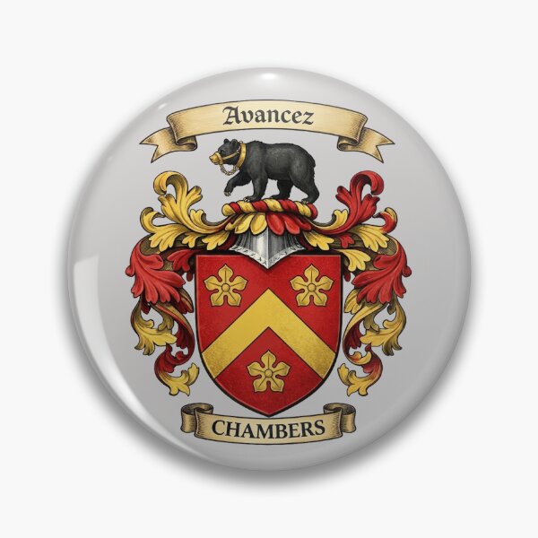 Item preview, The Chambers Family Coat of Arms designed and sold by BagTown Clans.
