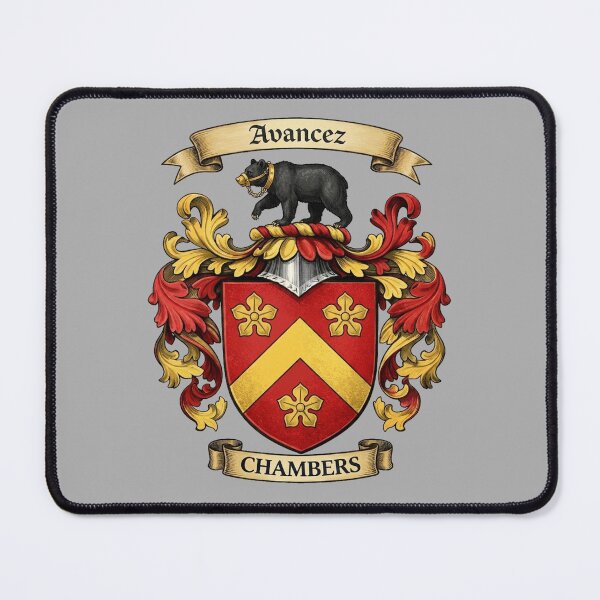 Item preview, The Chambers Family Coat of Arms designed and sold by BagTown Clans.