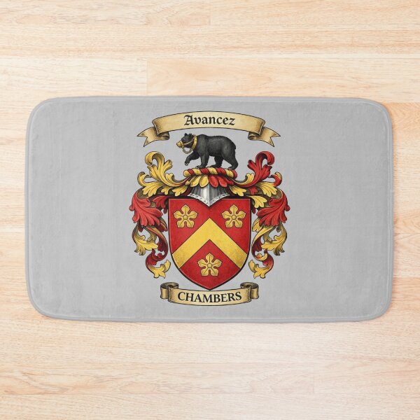 Item preview, The Chambers Family Coat of Arms designed and sold by BagTown Clans.