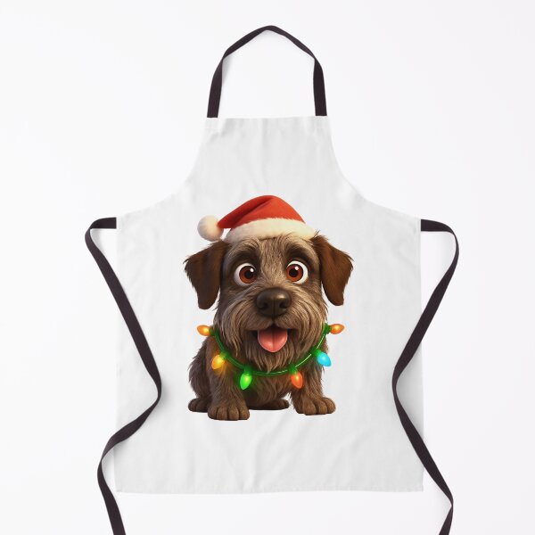 Item preview, Christmas German Wirehaired Pointer designed and sold by Sillytoe.