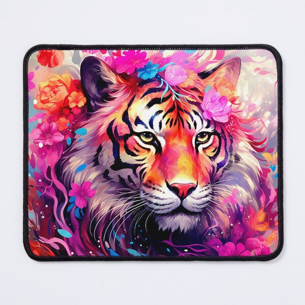 Item preview, Fantasy Lion Face In Hot Pink Digital Art designed and sold by DEC02.