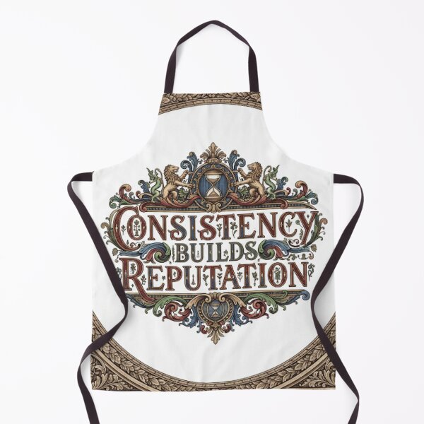 Item preview, CONSISTENCY BUILDS REPUTATION designed and sold by likbatonboot.