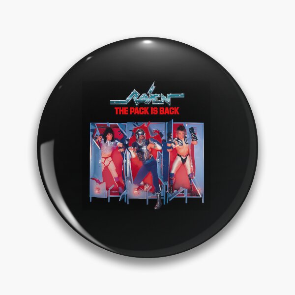 Item preview, Raven - The Pack Is Back Album 1986 designed and sold by momoirotsuki.