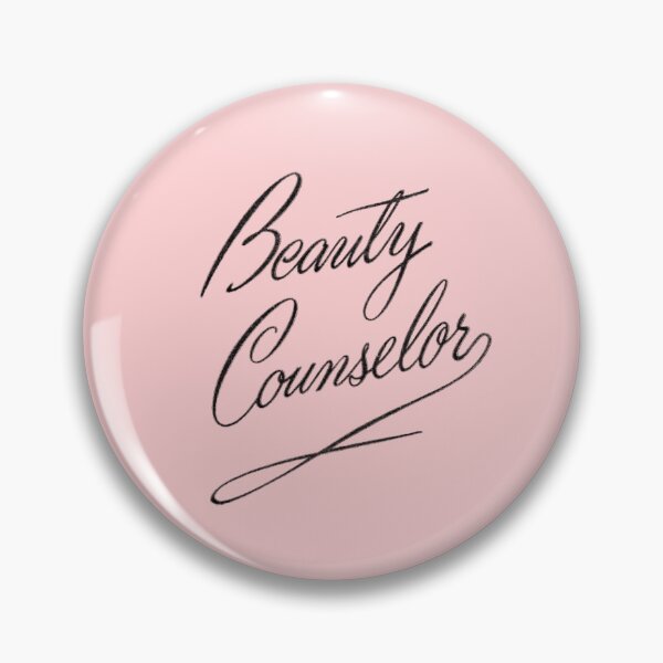 Item preview, Beauty Counselor - Cosmetician Vintage Calligraphy  designed and sold by The Sticker Bureau.