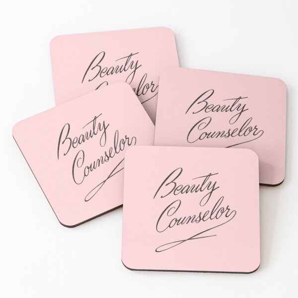 Item preview, Beauty Counselor - Cosmetician Vintage Calligraphy  designed and sold by The Sticker Bureau.
