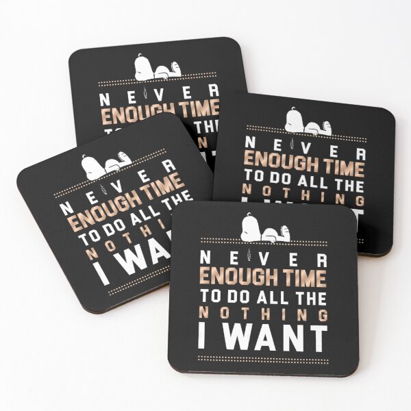 Item preview, Snoopy Never Enough Time  designed and sold by DouglAara.