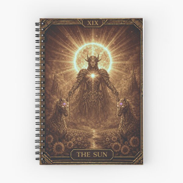 Aperçu de l'œuvre La carte du Tarot du Soleil (Violet-Mecha) créée et vendue par TechsTrinkets.