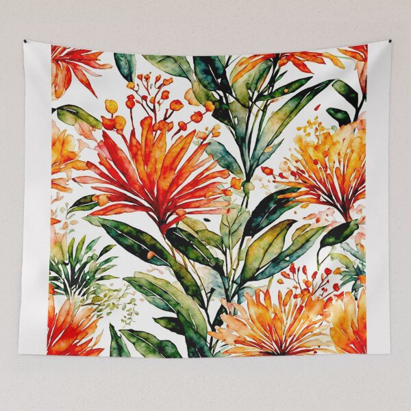 Item preview, Contemporary Collage of Hawaiian Kokia Cookei #8 designed and sold by Helios Be. Lavsh.