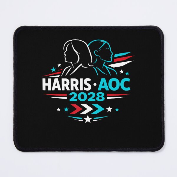 Item preview, Harris Aoc 2028 Graphic Democratic Election Voter Campaign T-Shirt designed and sold by SAPAIDART.