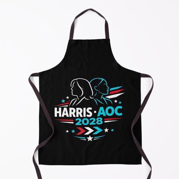 Item preview, Harris Aoc 2028 Graphic Democratic Election Voter Campaign T-Shirt designed and sold by SAPAIDART.