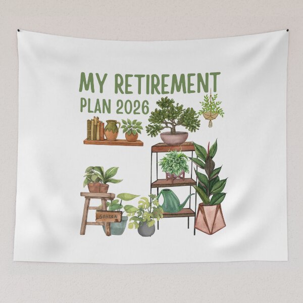 Item preview, My Retirement Plan 2026 designed and sold by thebest-2studio.